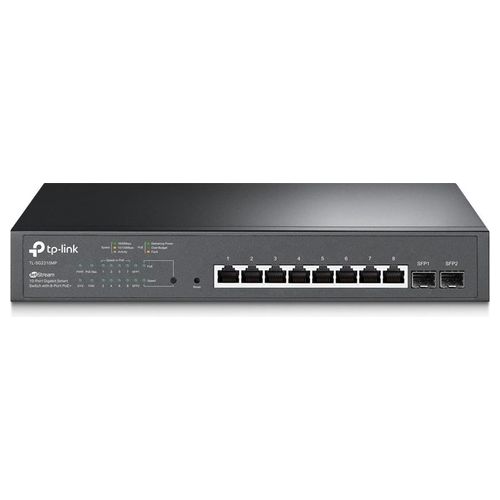 Tp-Link TL-SG2210MP Switch di Rete Gigabit Ethernet 10/100/1000 Supporto Power Over Ethernet Nero