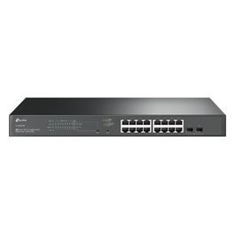 TP-Link TL-SG2218P Switch di Rete L2/l2 Gigabit Ethernet 10/100/1000 Supporto Power Over Ethernet 1u Nero