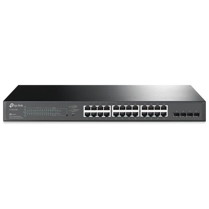 Tp-Link TL-SG2428P Switch di Rete Gigabit Ethernet 10/100/1000 Supporto Power Over Ethernet Nero