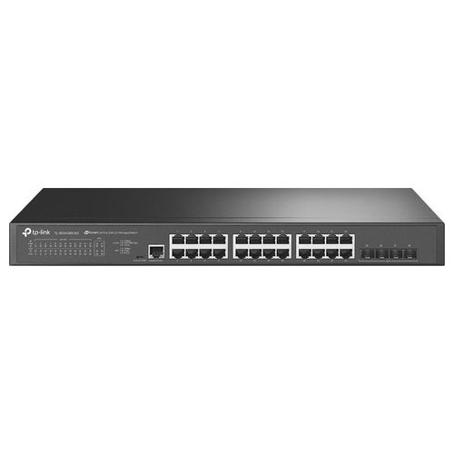 TP-Link TL-SG3428X-M2 Switch di Rete Gestito L2 2.5G Ethernet 100/1000/2500 1U Nero