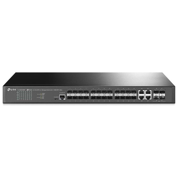 TP-Link TL-SG3428XF Switch di Rete Gestito L2 Nessuno 1U Nero