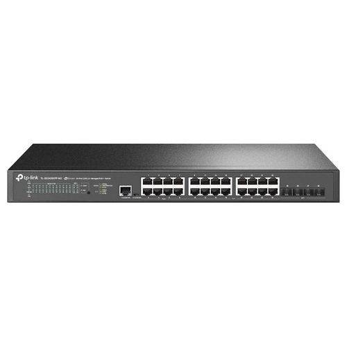 TP-Link TL-SG3428XPP-M2 Switch di Rete Gestito L2 2.5g Ethernet (100/1000/2500) Supporto Power Over Ethernet 1u Nero