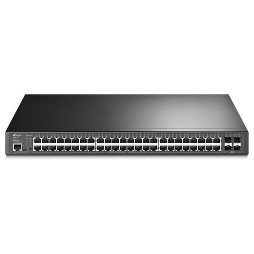 TP-Link TL-SG3452P Switch di Rete Gestito L2/L2 Gigabit Ethernet 10/100/1000 Supporto Power over Ethernet Nero