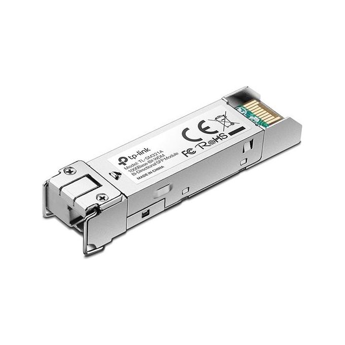 TP-Link TL-SM321A Modulo del Ricetrasmettitore di Rete Fibra Ottica 1250 Mbit/s SFP