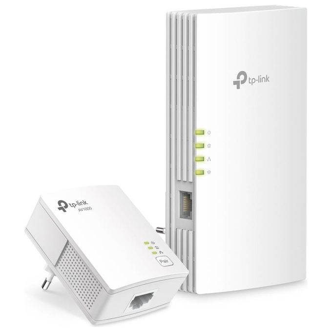 TP-Link TL-WPA7817 KIT V1 Kit Adattatore Powerline 1gbe Homeplug Av (hpav) Homeplug Av (hpav) 2.0 Wi-fi 6 Dual Band Collegabile a Parete