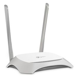 TL-WR840N Wireless Router Single-Band 2,4GHz Fast Ethernet Grigio/Bianco