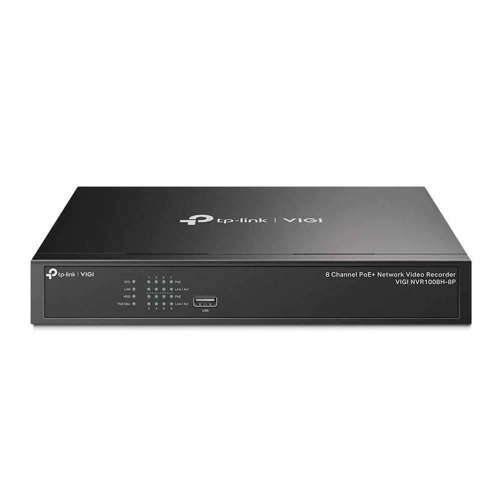 TP-Link VIGI NVR1008H-8P Videoregistratore