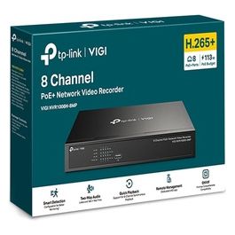 VIGI NVR1008H-8MP Videoregistratore di Rete (NVR) Nero