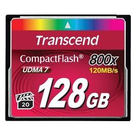 Transcend 128Gb cf card (800x type i )