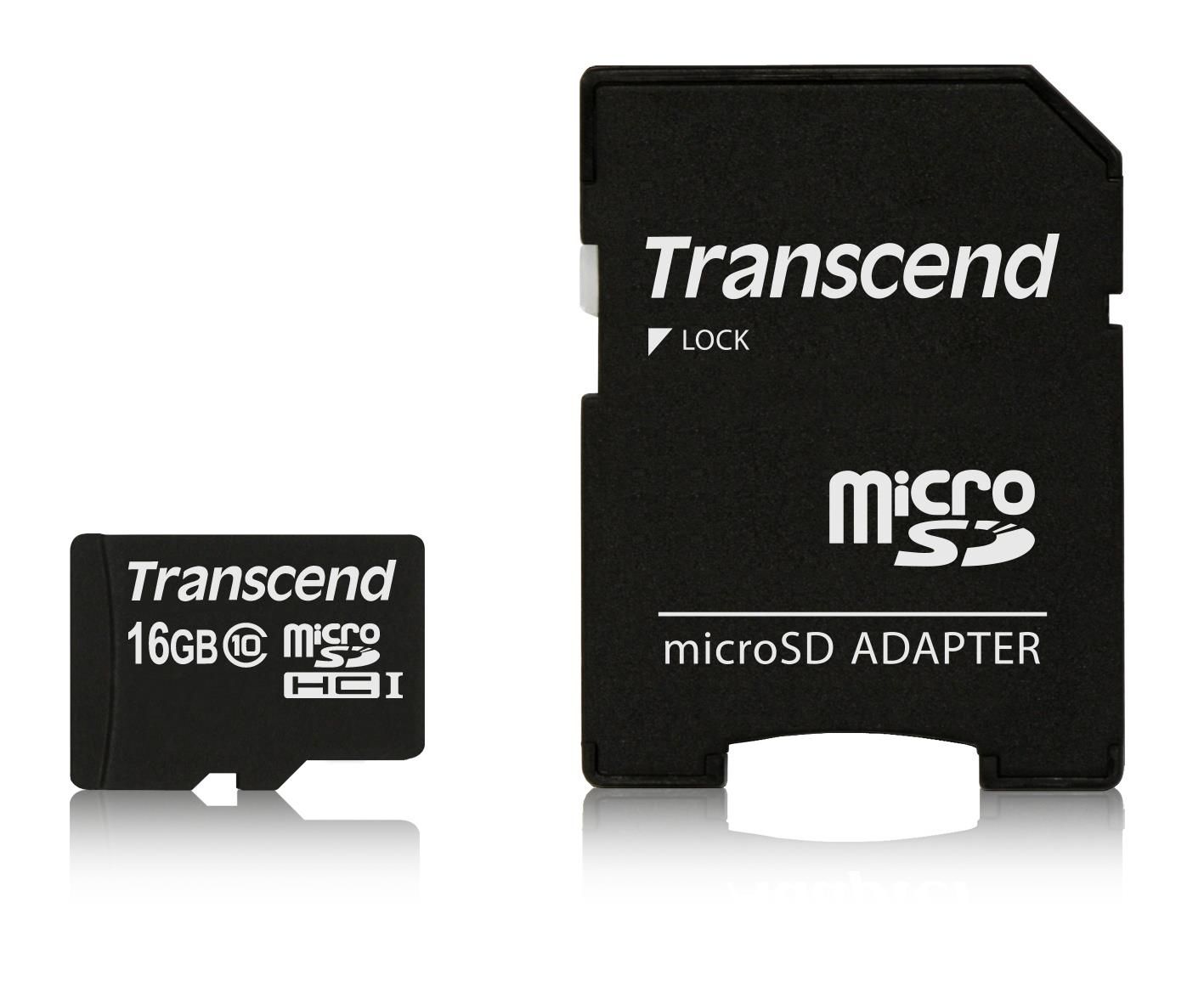 Transcend 16gb Microsdhc(1 Adapter)