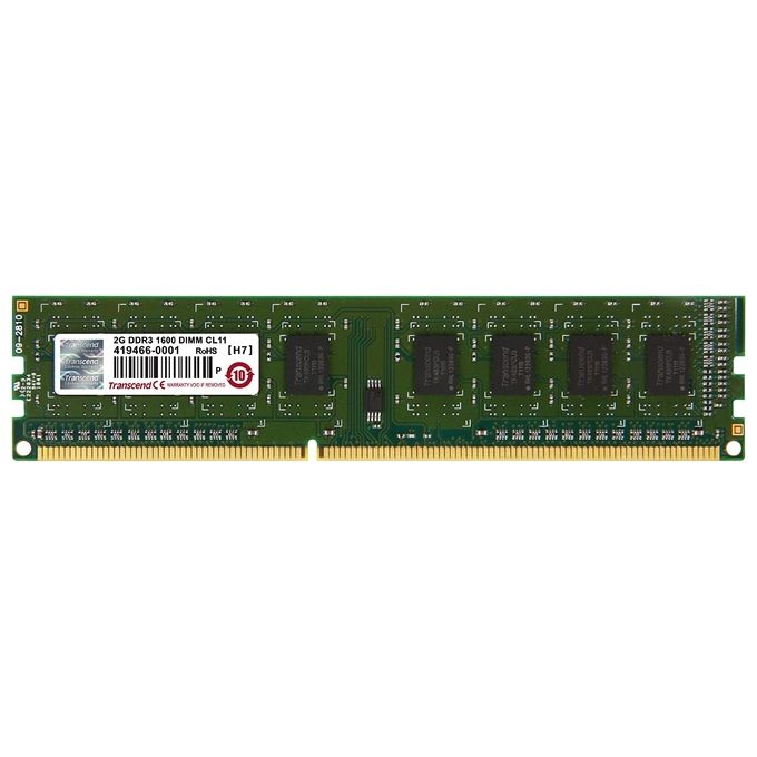 Transcend 256mx64 Ddr3-1600 Cl11