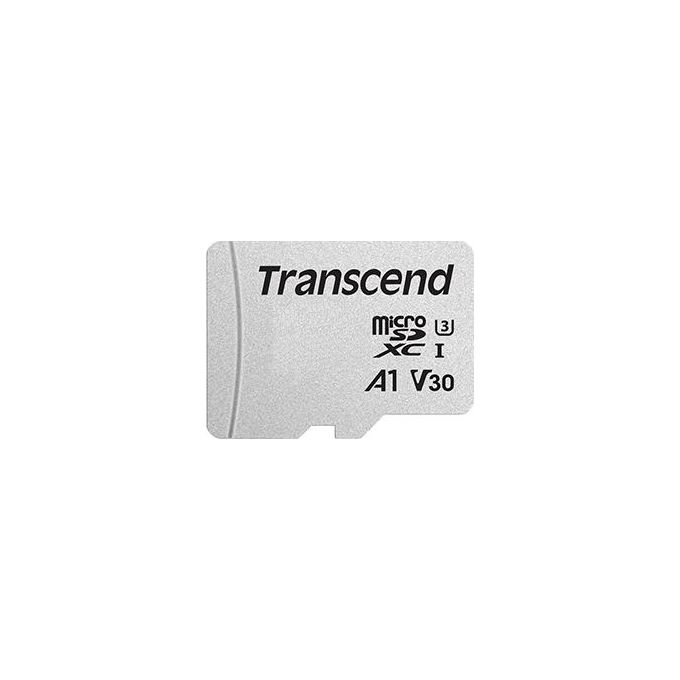 Transcend 300S-A MicroSd Scheda di Memoria da 64Gb Uhs-I U1 con Adattatore