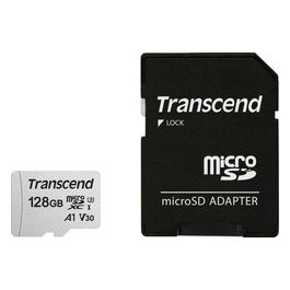 Transcend 300S MicroSDXC Scheda di Memoria da 128Gb Nand Class 10