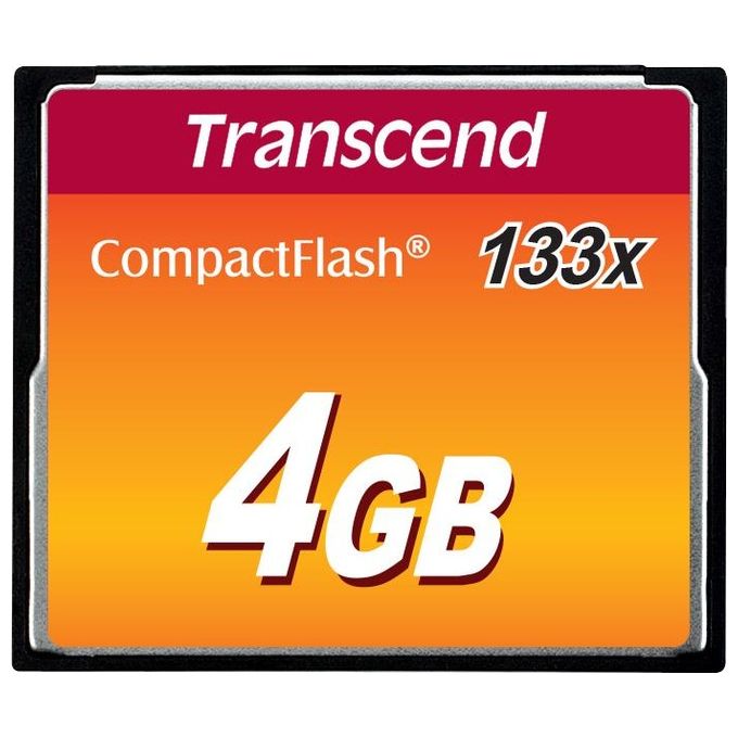 Transcend 4gb Cf Card (133x)