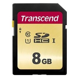 Transcend 500S Memoria Flash 8Gb Uhs-i U1 Sd Card