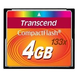 Transcend compact flash 4gb 133x