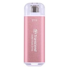 Transcend ESD300 Ssd 2Tb Esterno Portatile USB 3.2 Gen 2x1 Rosy Pink