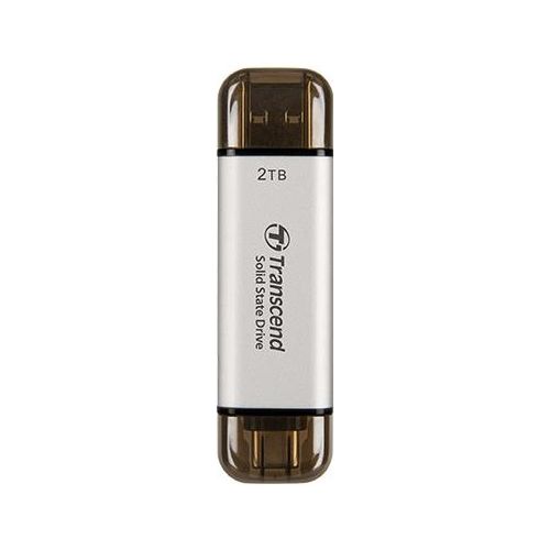 Transcend ESD310 Ssd 2Tb Esterno Portatile USB 3.2 Gen 2x1 Argento