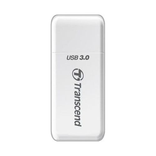 Transcend Flash Memory card Reader rdf5 usb 3.0 Microsd/sd White