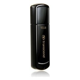 Transcend Flash Memory Jetflash 350 16gb usb Drive usb2 Black