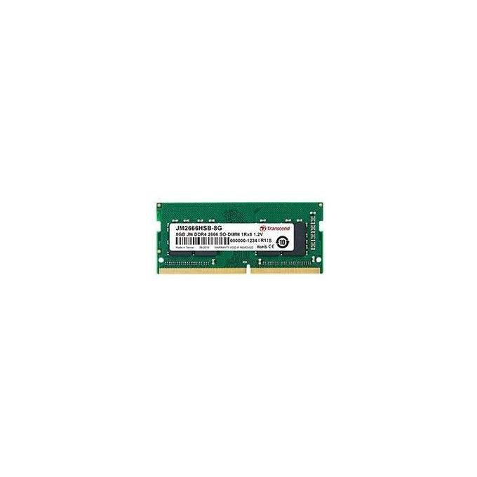Transcend JetRam JM2666HSG-8G Memoria 8Gb Ddr4 2666 Mhz