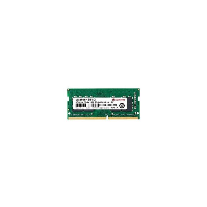 Transcend JM2666HSE-32G Memoria Ram 32Gb DDR4 2666Mhz SO-DIMM 1Rx8 1.2V