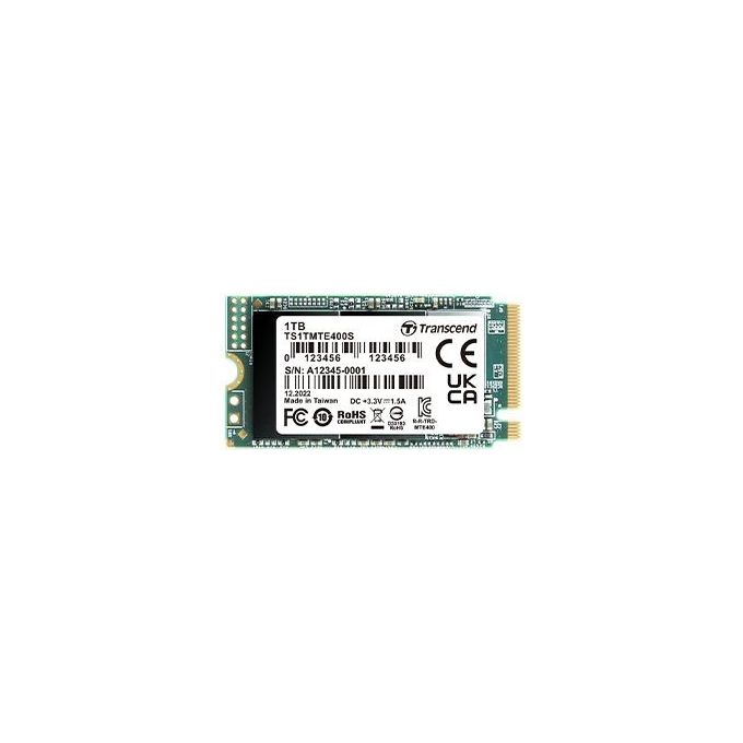 Transcend MTE400S Ssd 1Tb Interno M.2 2242 PCIe 3.0 x4 (NVMe)