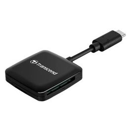 Transcend Rdc3 Lettore di Schede Nero Usb 3.2 Gen 1 Type-c