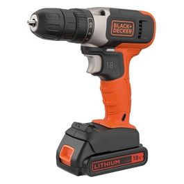 Trapano Avvitatore 18V Litio Compatto e Leggero 1 Batteria