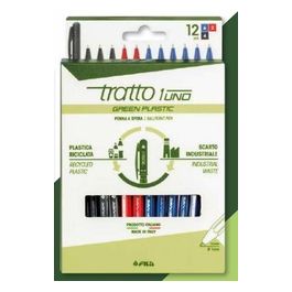 Confezione 12 1 Green Plastic 3 Colori Assortiti