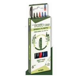 Confezione 6 1 Green Plast 3 Colori Assortiti