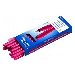 Tratto Pen Confezione 12 Penne Rosso Carminio