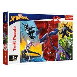 Puzzle da 100 Pezzi - Spider-man: Sottosopra