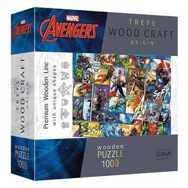 Puzzle da 1000 Pezzi In Legno - Marvel Comic Universe