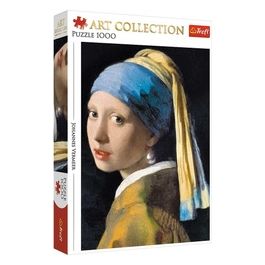 Puzzle da 1000 Pezzi - Art Collection:  Ragazza Con Lorecchino Di Perla
