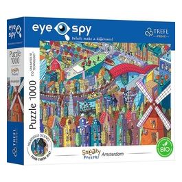 Puzzle da 1000 Pezzi Uft Eye-spy - Sneaky Peekers: Amsterdam. The Netherlands