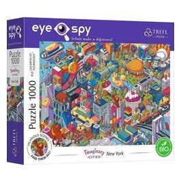 Puzzle da 1000 Pezzi Uft Eye-spy - Imaginary Cities: New York. Usa