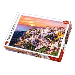 Puzzle da 1000 Pezzi - Sunset Over Santorini