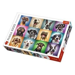 Puzzle da 1000 Pezzi - Funny Dog Portraits