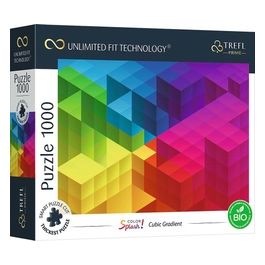 Puzzle da 1000 Pezzi Uft - Color Splash: Cubic Gradient