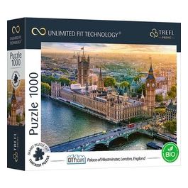 Puzzle da 1000 Pezzi Uft - Cityscape: Palace Of Westminster. London. England