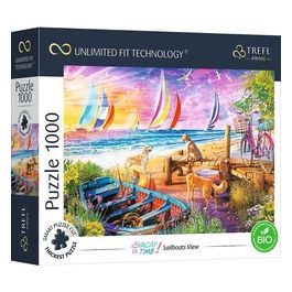 Puzzle da 1000 Pezzi Uft - Vacay Time: Sailboats View