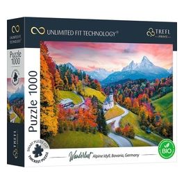 Puzzle da 1000 Pezzi Uft - Wanderlust: At The Foot Of Alps. Bavaria. Germany