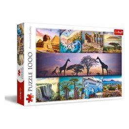 Puzzle da 1000 Pezzi - Collage: Africa