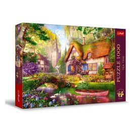 Puzzle da 1000 Pezzi Premium Plus - Tea Time: The Woodland Cottage