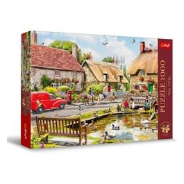 Puzzle da 1000 Pezzi Premium Plus - Tea Time: Summer Village
