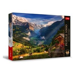 Puzzle da 1000 Pezzi Premium Plus - Photo Odyssey: Lauterbrunnen Valley. Switzerland