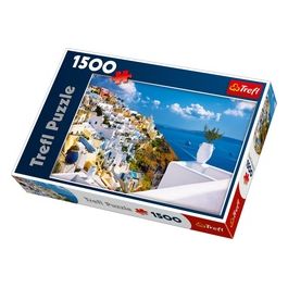 Puzzle da 1500 Pezzi - Santorini. Greece