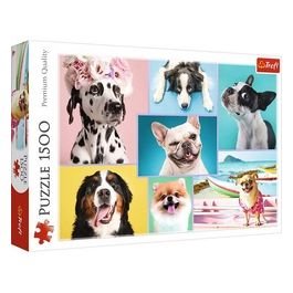 Puzzle da 1500 Pezzi - Cute Dogs