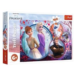 Puzzle da 160 Pezzi - Frozen 2: Avventura Tra Sorelle